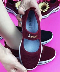 Casual Comfy Flat Feet Shoes Mulberry Breathable Mesh