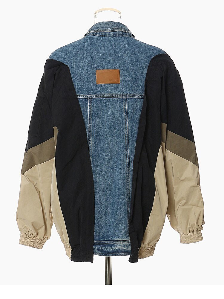 Denim Contrast Jacket