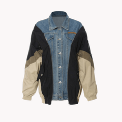 Denim Contrast Jacket