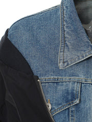 Denim Contrast Jacket