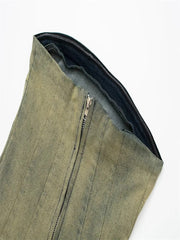 Denim Gradient Dress