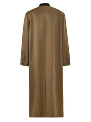 Double Button Long Coat