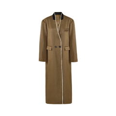 Double Button Long Coat