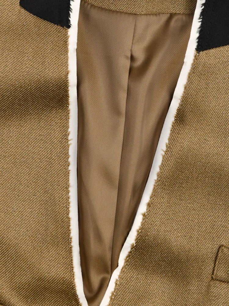 Double Button Long Coat
