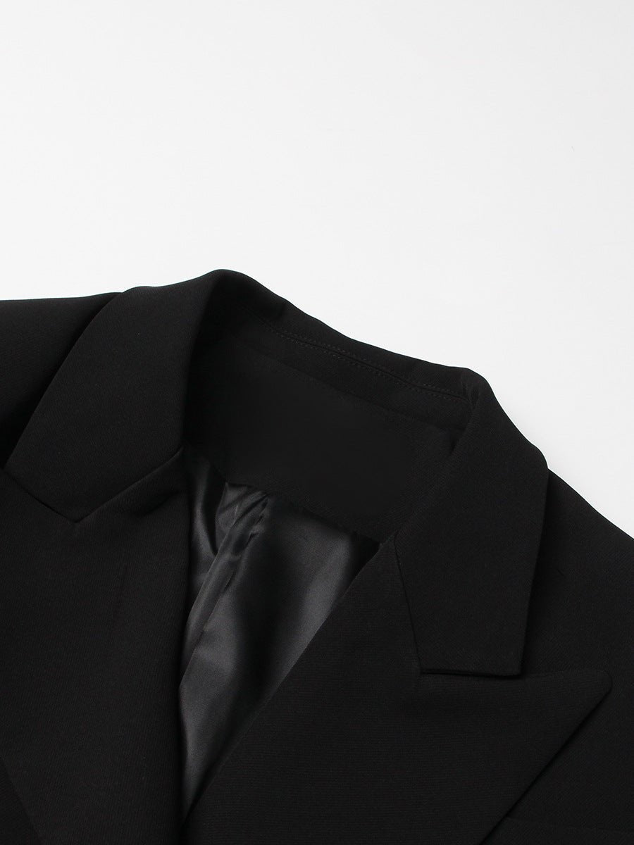 Double Buttons Loose Fit Coat