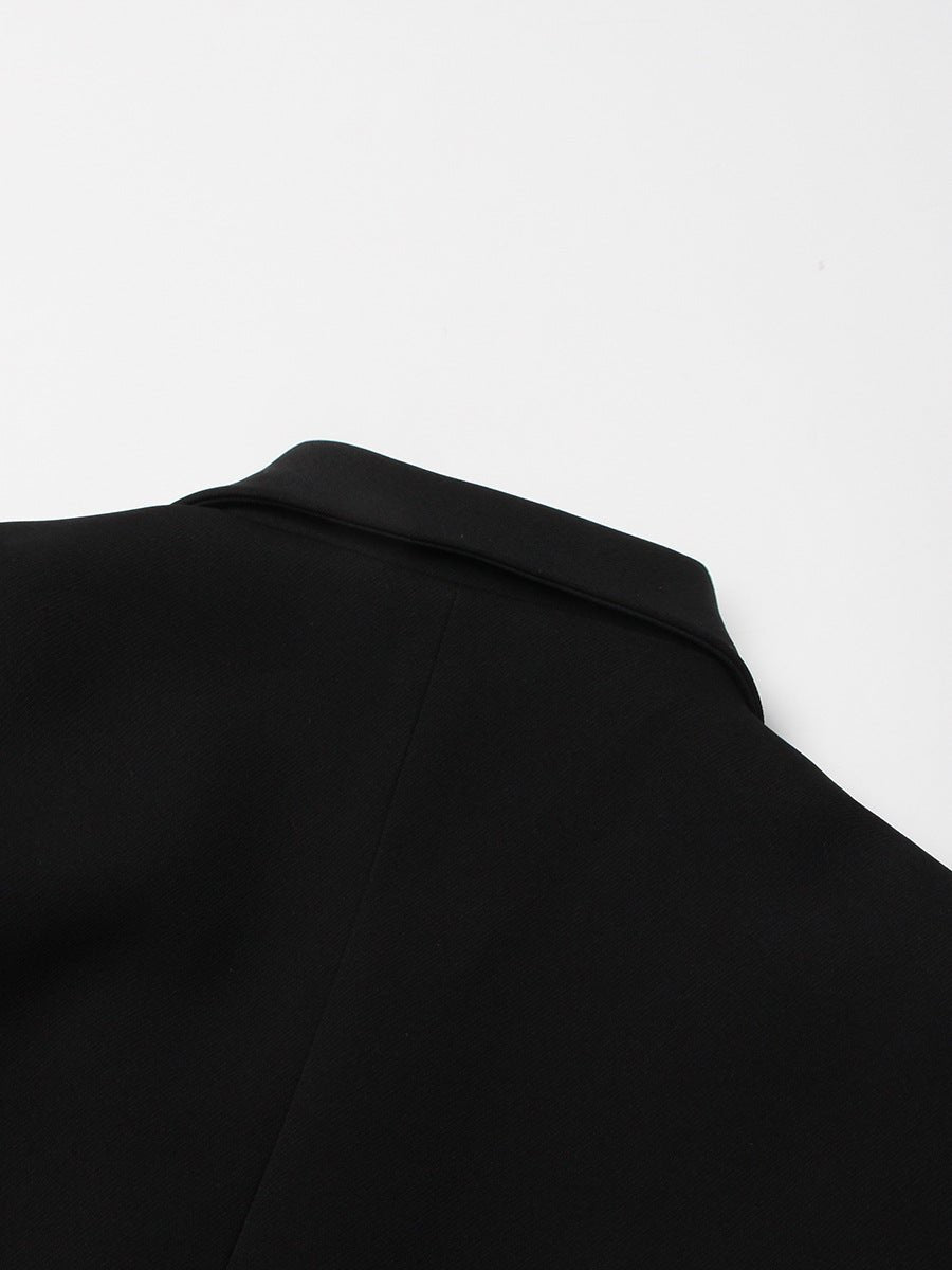 Double Buttons Loose Fit Coat
