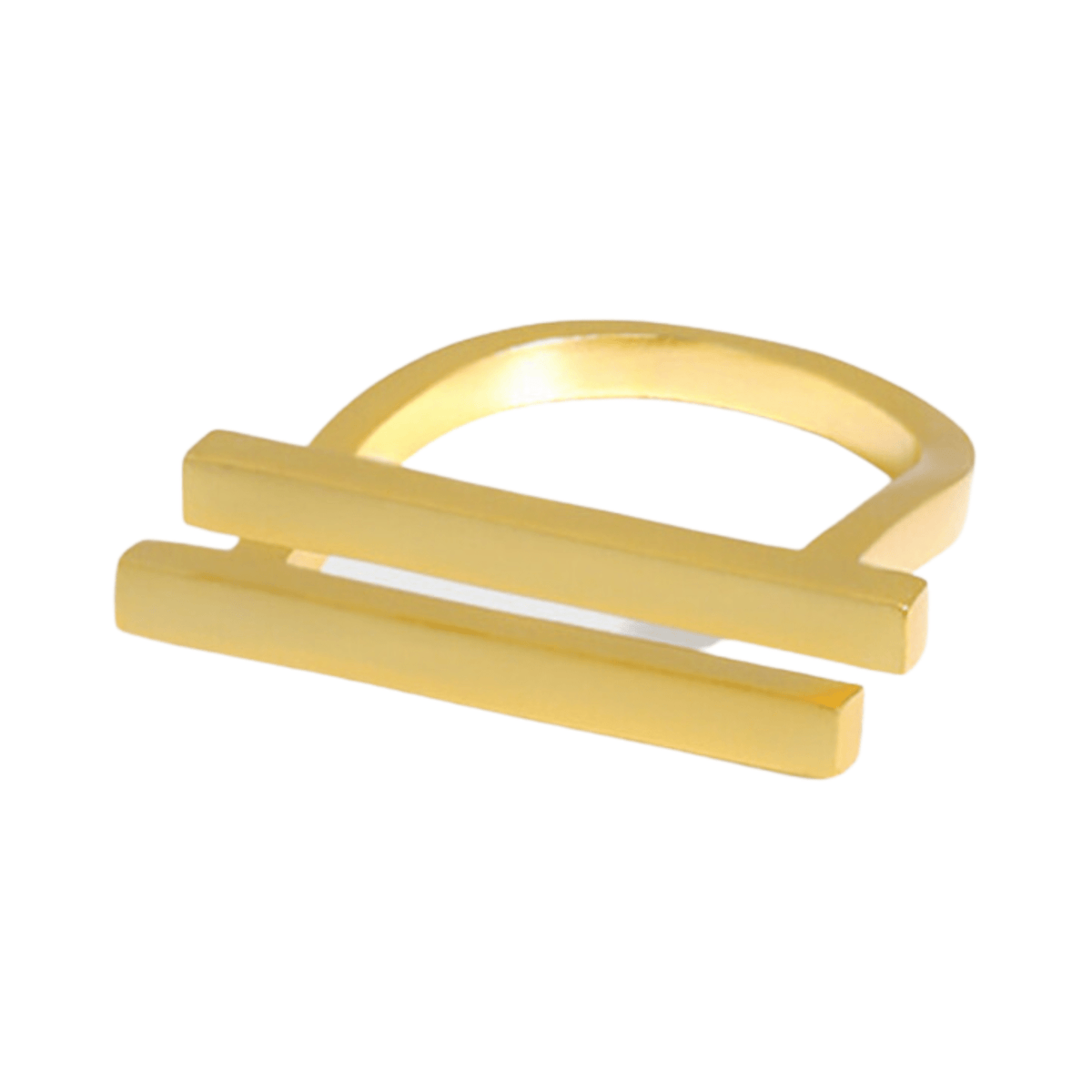 Double Flat Bars Adjustable Ring