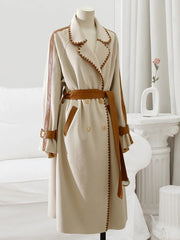 Double Sided Belted Trench Coat
