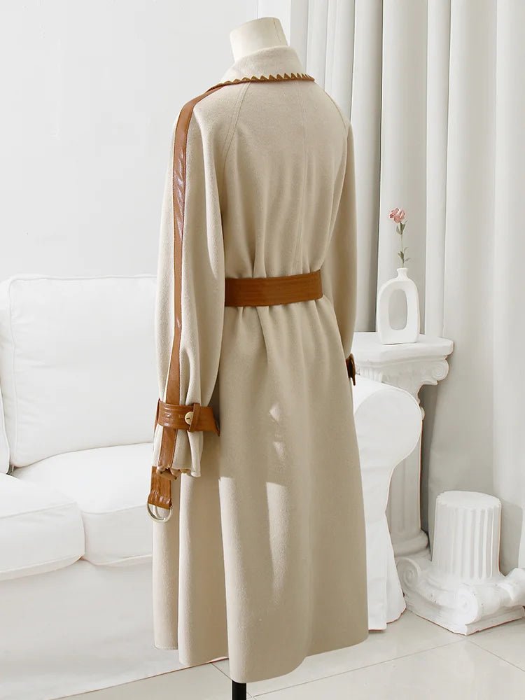Double Sided Belted Trench Coat