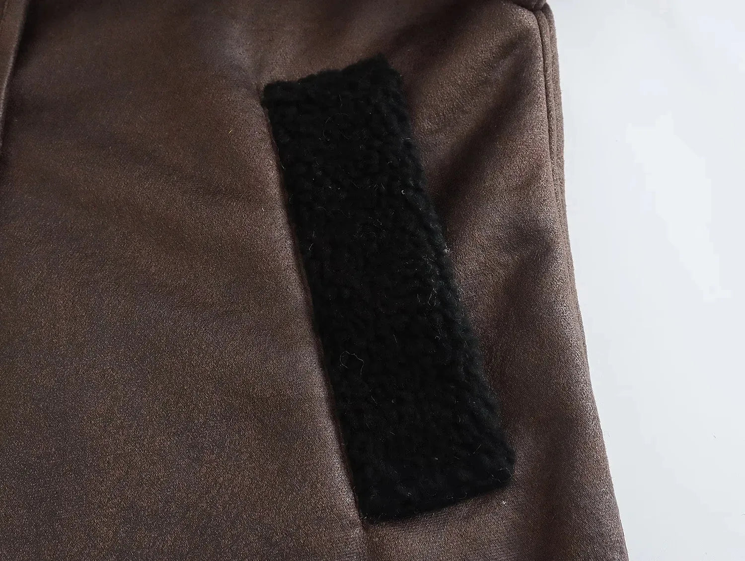 Double Sided Faux Leather Jacket