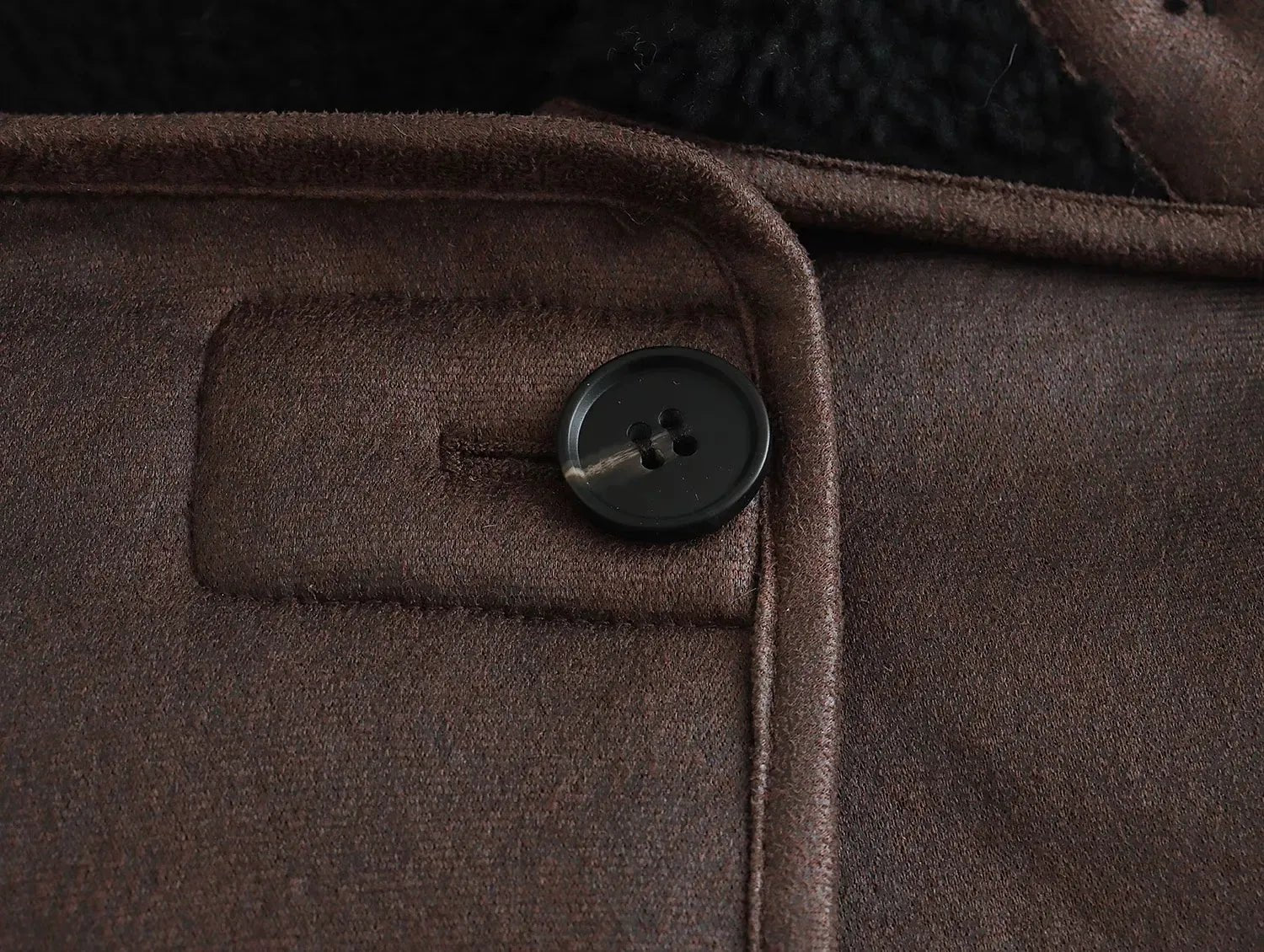 Double Sided Faux Leather Jacket