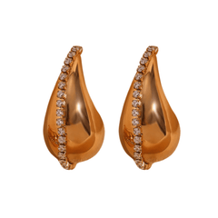 Droplet Stud Hypoallergenic Earrings