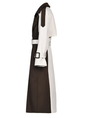 Dual Lapel Trench Coat