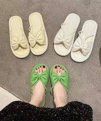 New Green Versatile Leisure Edition Slippers Shoes