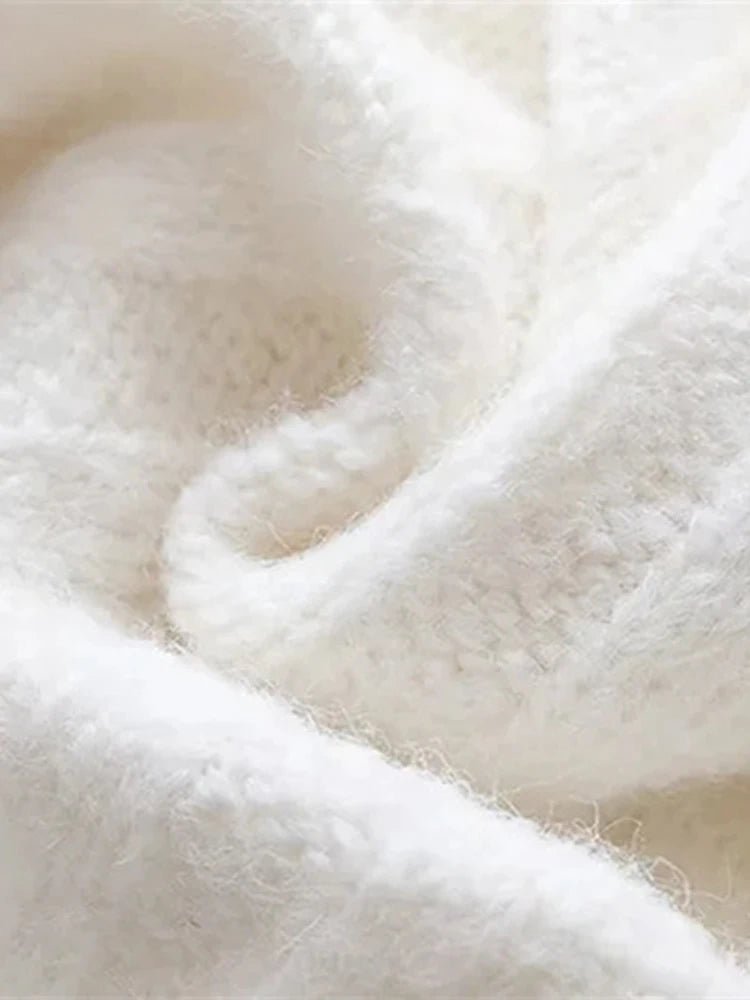 Earth Tones V-Neck Knit Sweater