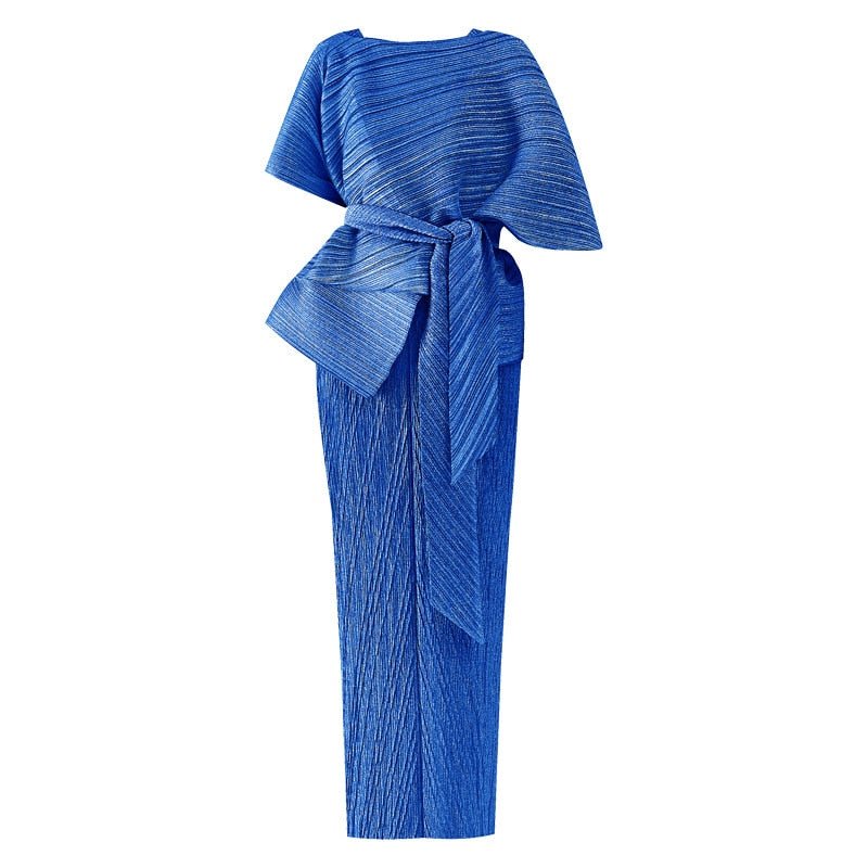 Eleganza Maxi Pleated Set - @simplywindy