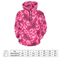 Pink Leopard Hoodie