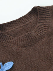 Fruity Tricolor Knit Sweater