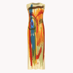 Funny Face Abstract Dress - @_oohlalaland