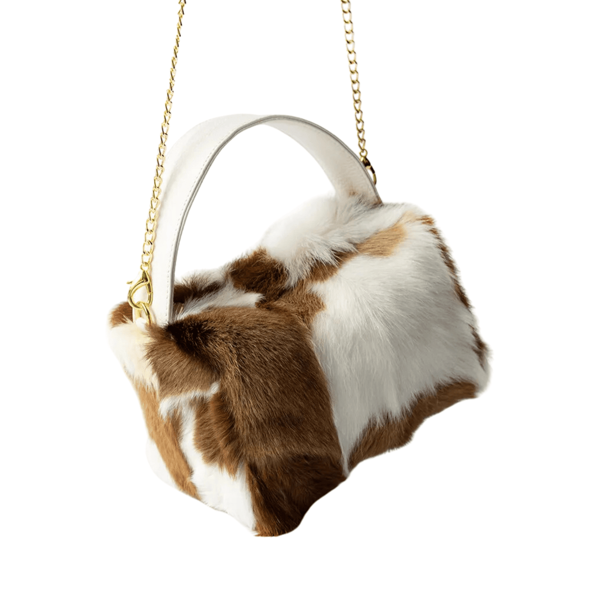 Furry Cow Box Bag