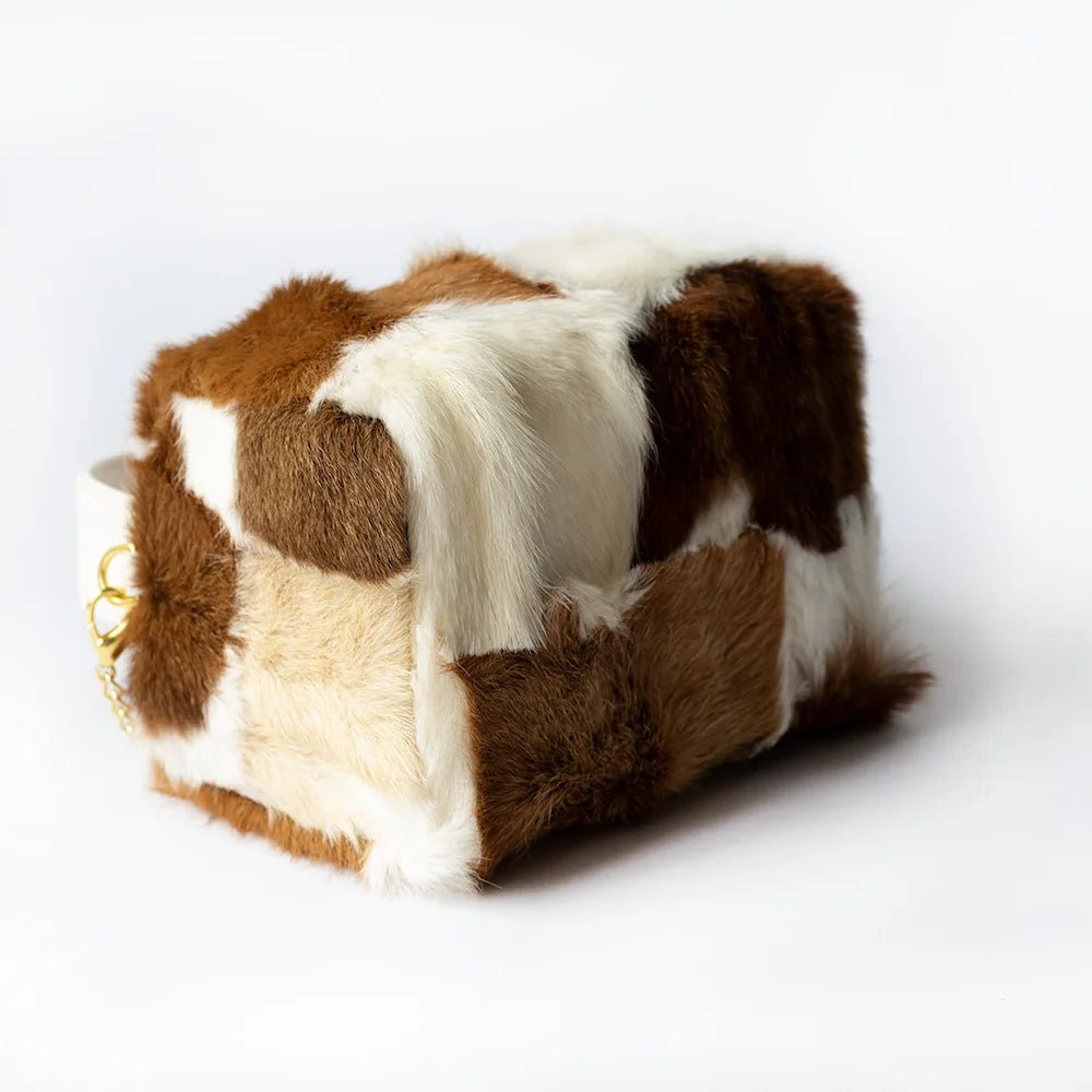 Furry Cow Box Bag