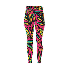 Fuschia Women's High-Waisted Legging