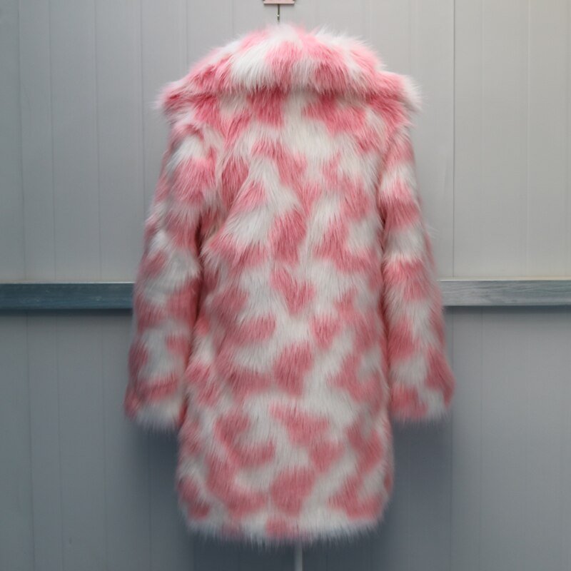 Fuzzy Open-Front Coat