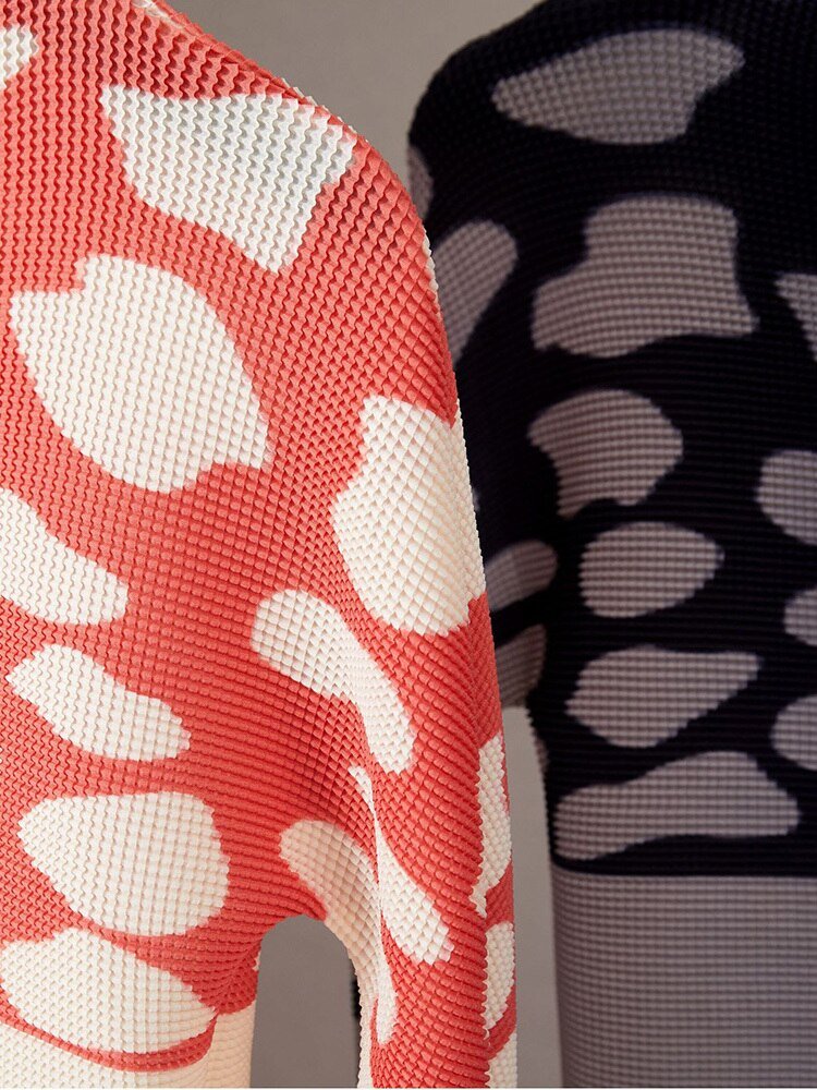 Giraffe Print Pleated Set - @angodiva