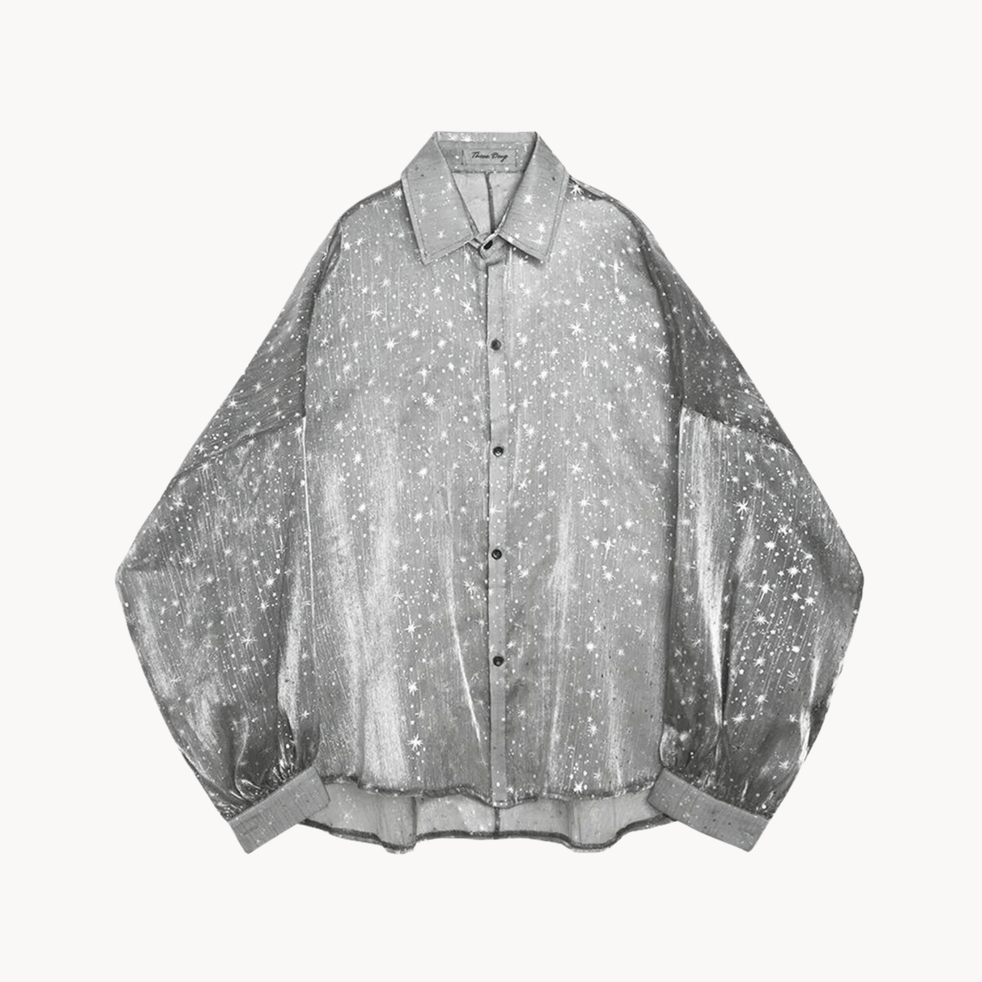 Glitter Mesh Top