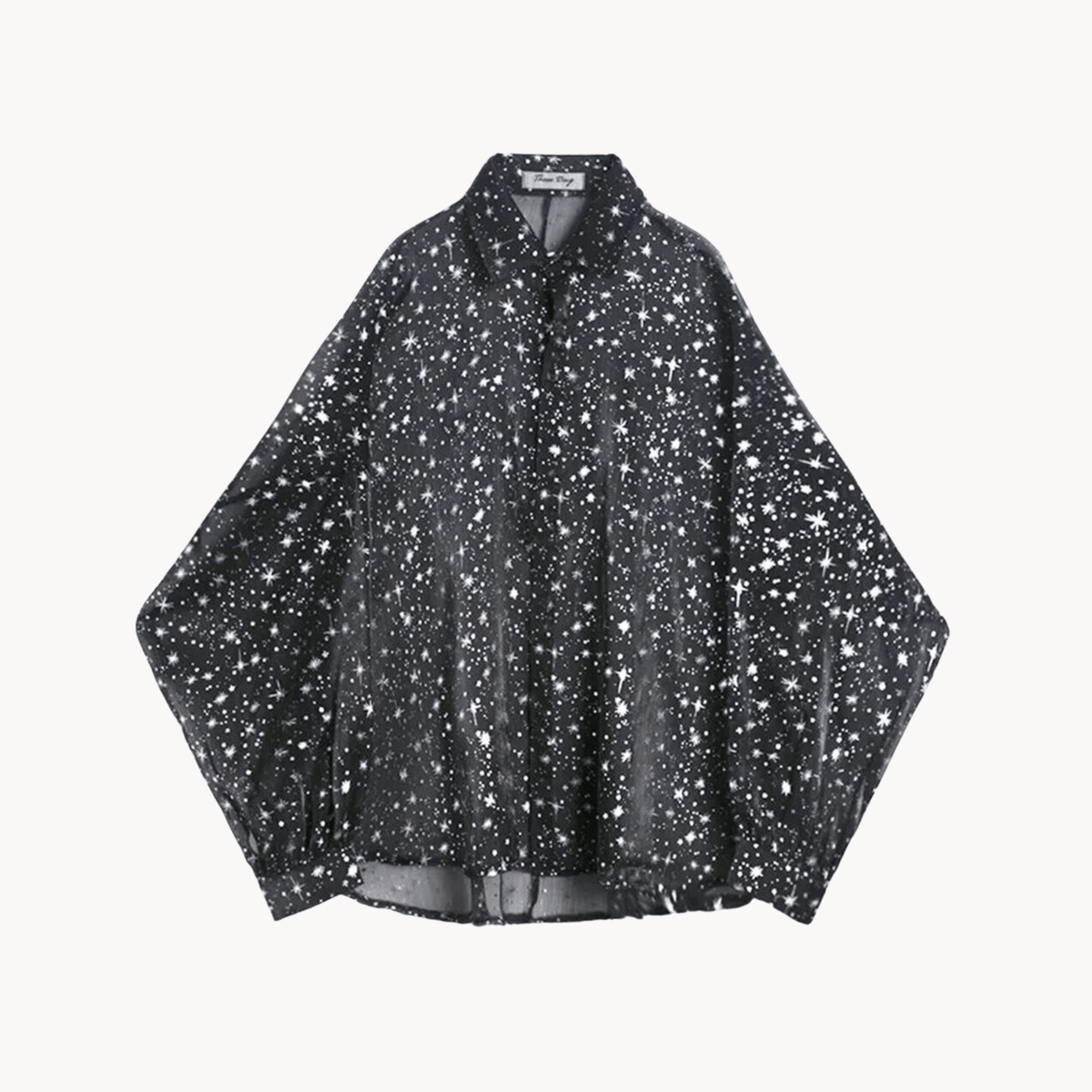 Glitter Mesh Top