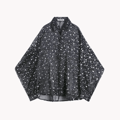 Glitter Mesh Top