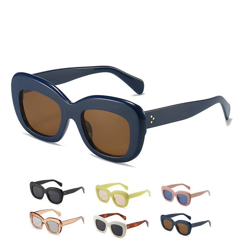 Glow Square Vintage Sunglasses