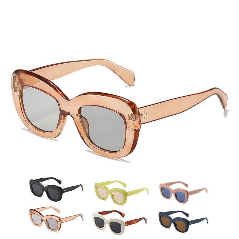 Glow Square Vintage Sunglasses
