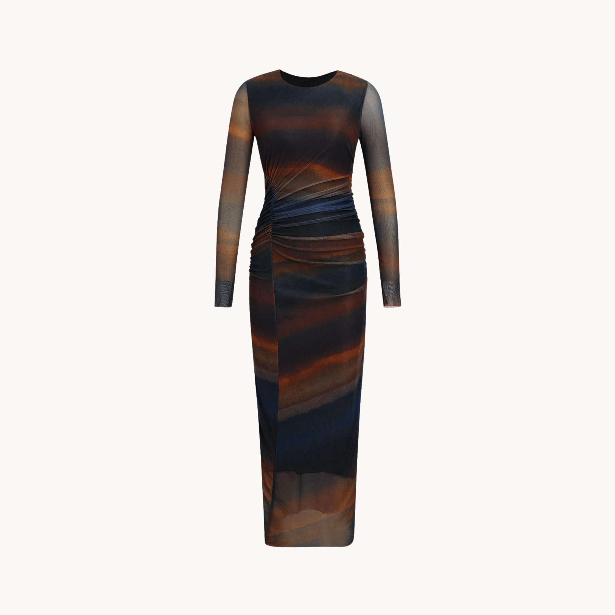 Gradient Tye Dye Mesh Dress - @thestylistbritt