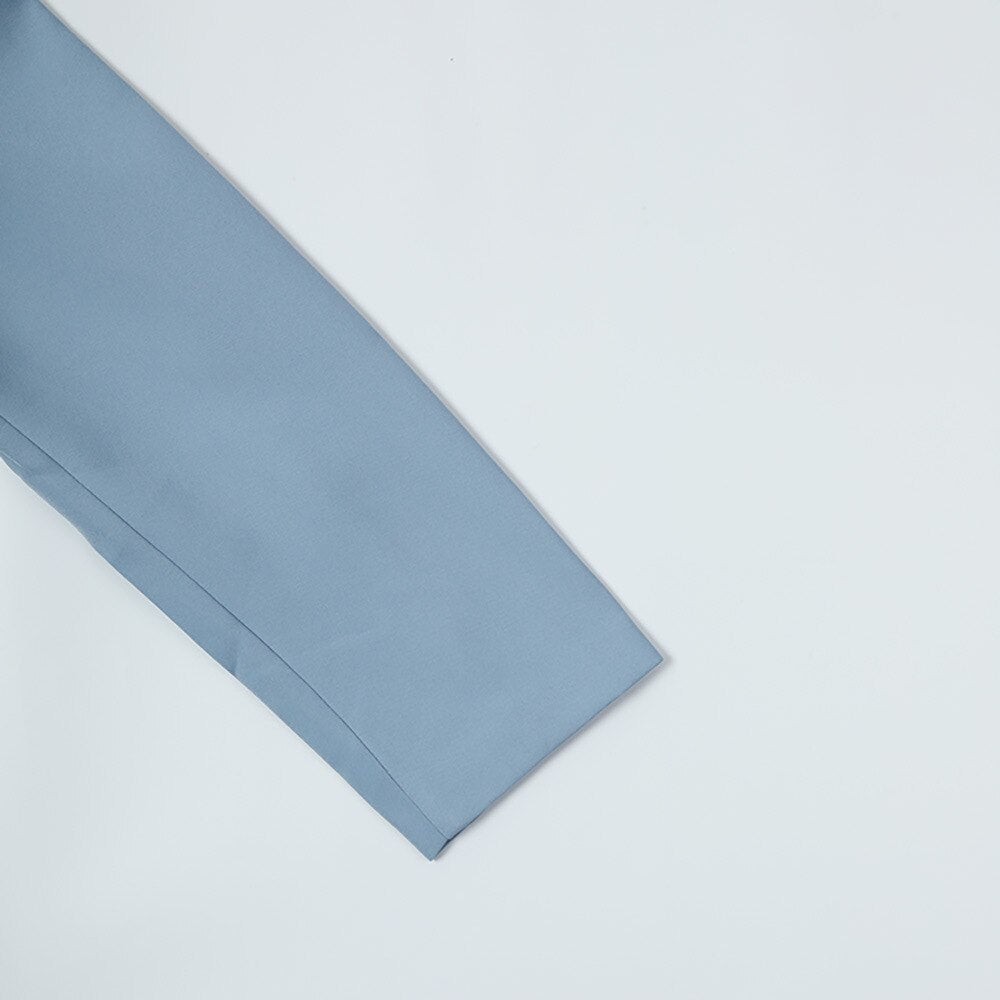 Half and Half Long Suit Jacket