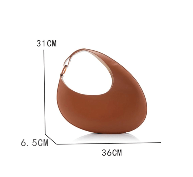 Half Moon Large Capacity Underarm Handbag