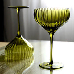 Hand Blown Margarita Wine Glass