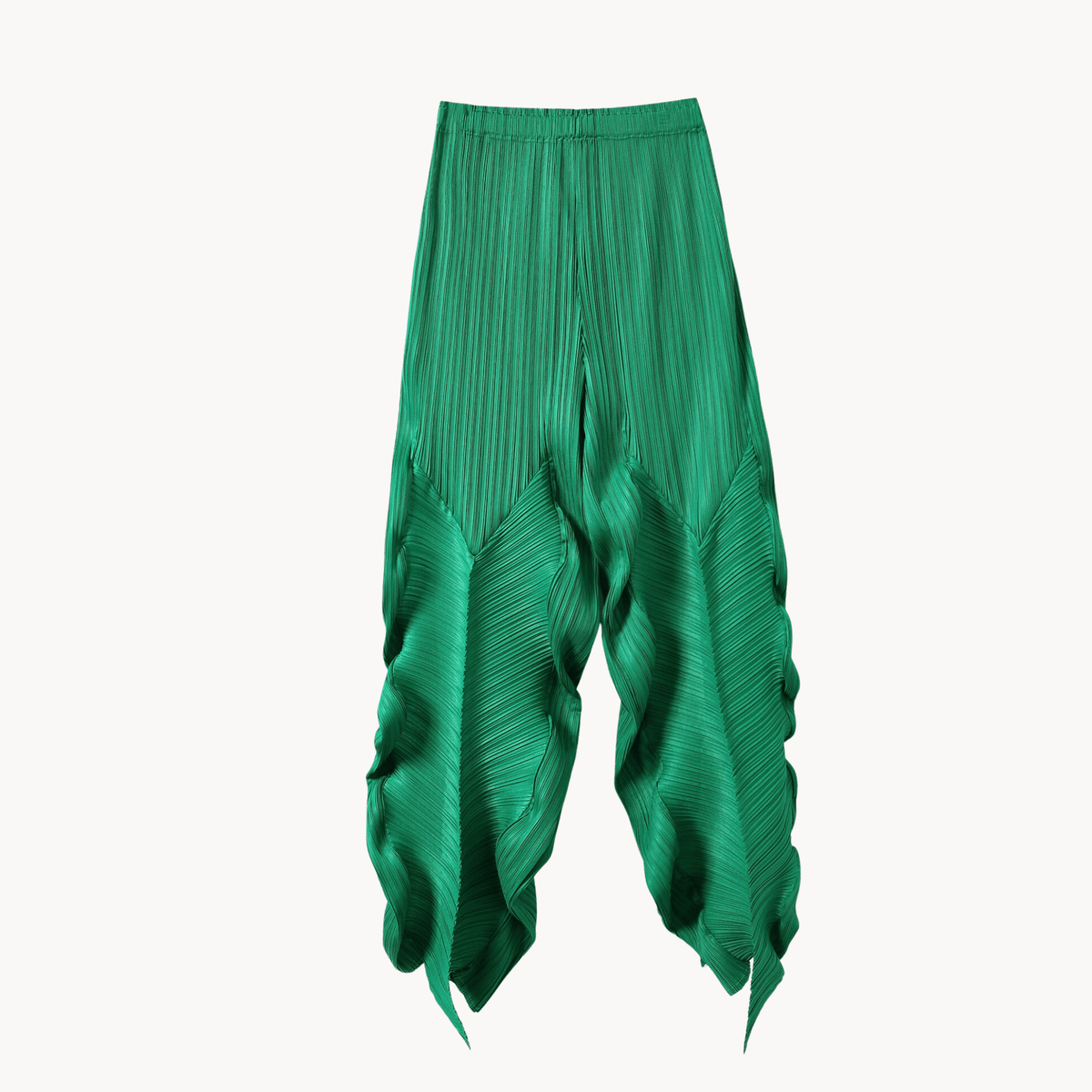 High Waist Pleated Pants