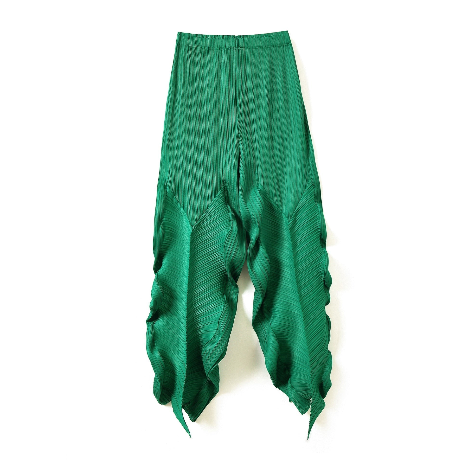 High Waist Pleated Pants