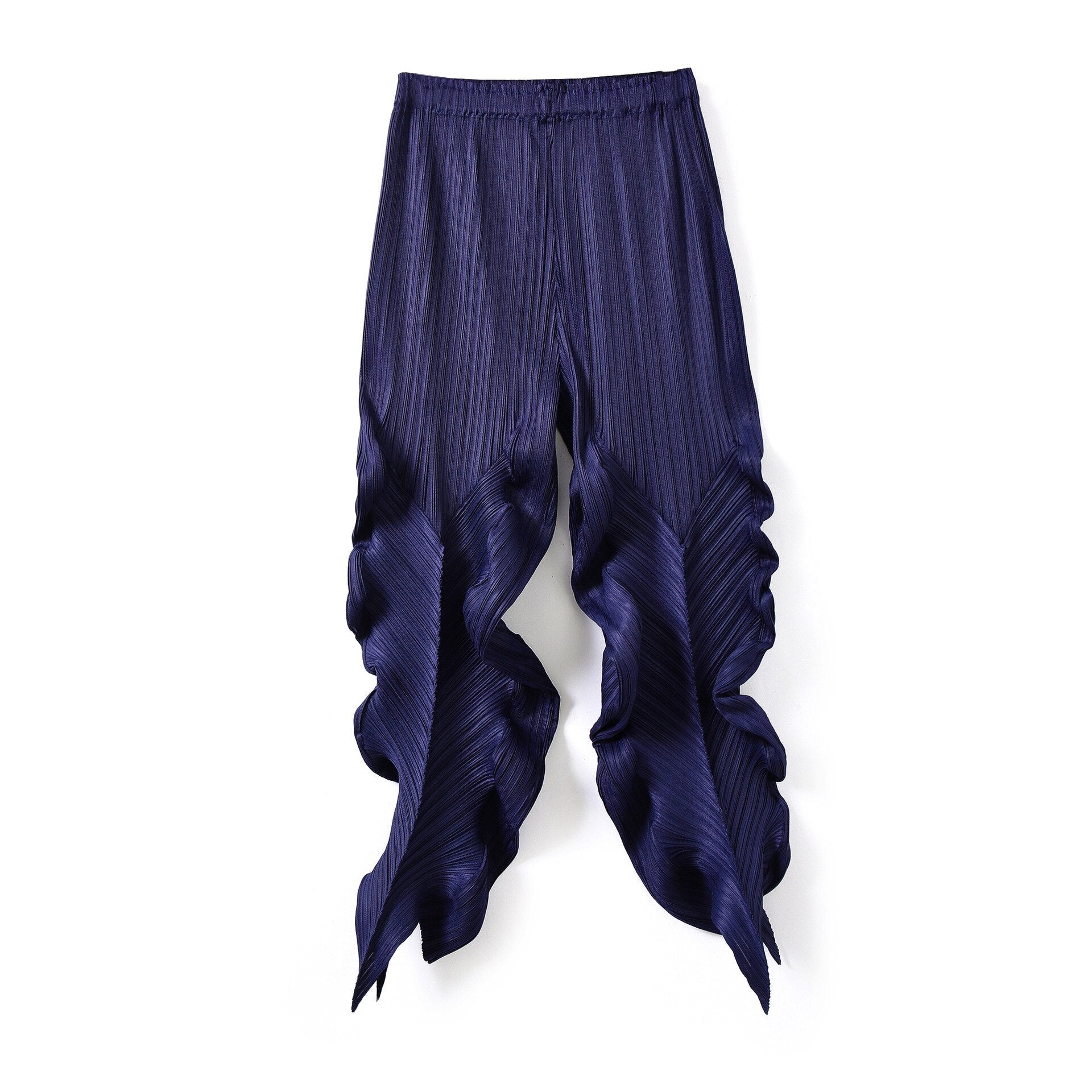 High Waist Pleated Pants