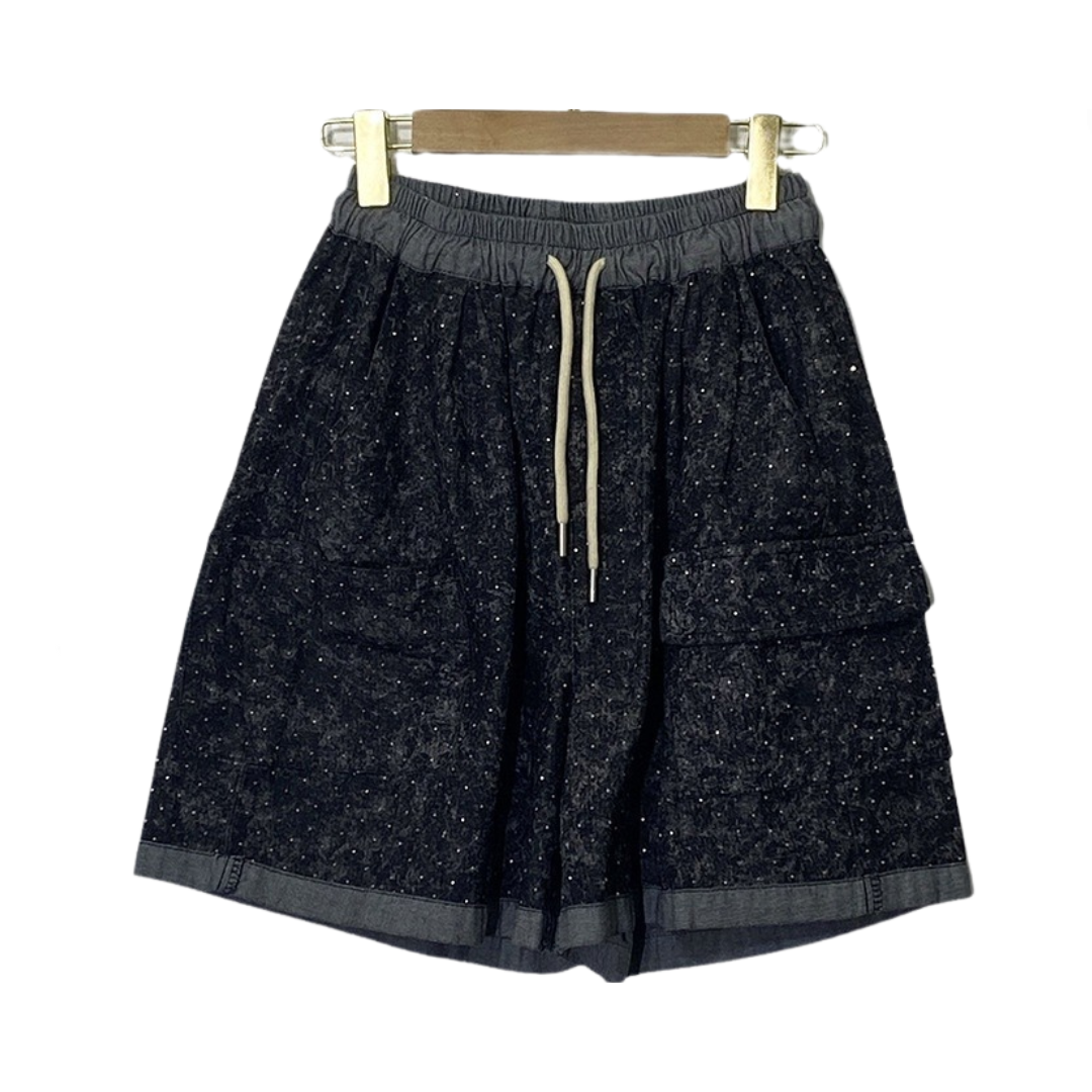 Starry Multi Pocket Casual Shorts