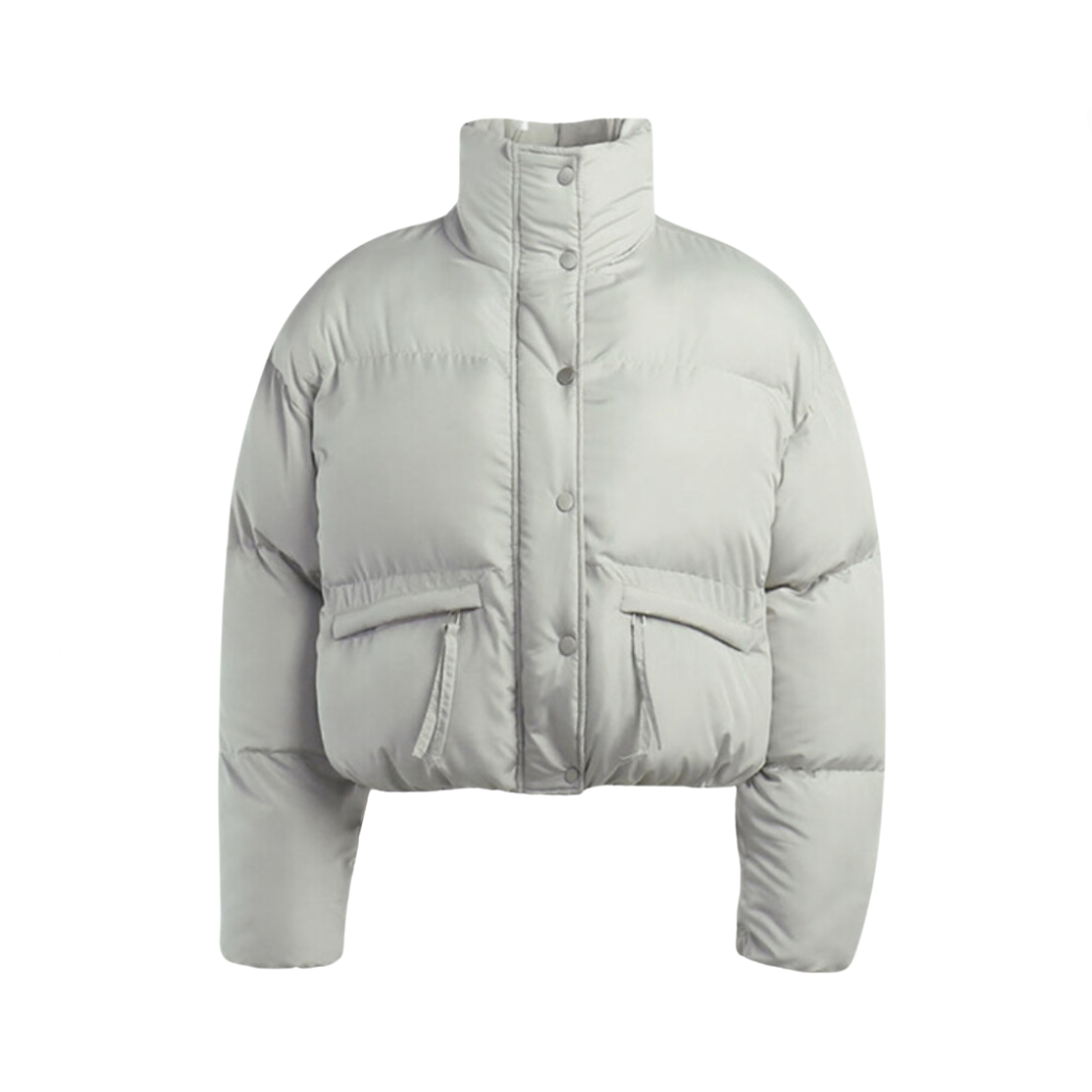 Puff Cotton-Padded Zip Up Thick Jacket
