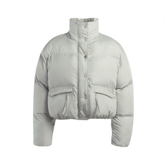 Puff Cotton-Padded Zip Up Thick Jacket
