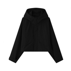 Hooded Loose Fit Casual Jacket