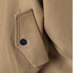 Double Zip Long Sleeved Loose Jacket