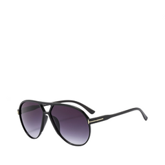 Retro Large Double Beam Pilot Sunglasses