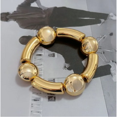 Water Droplet Balloon Love Metal Elastic Bracelet