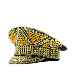 Diamond Studded Party Performance Hat