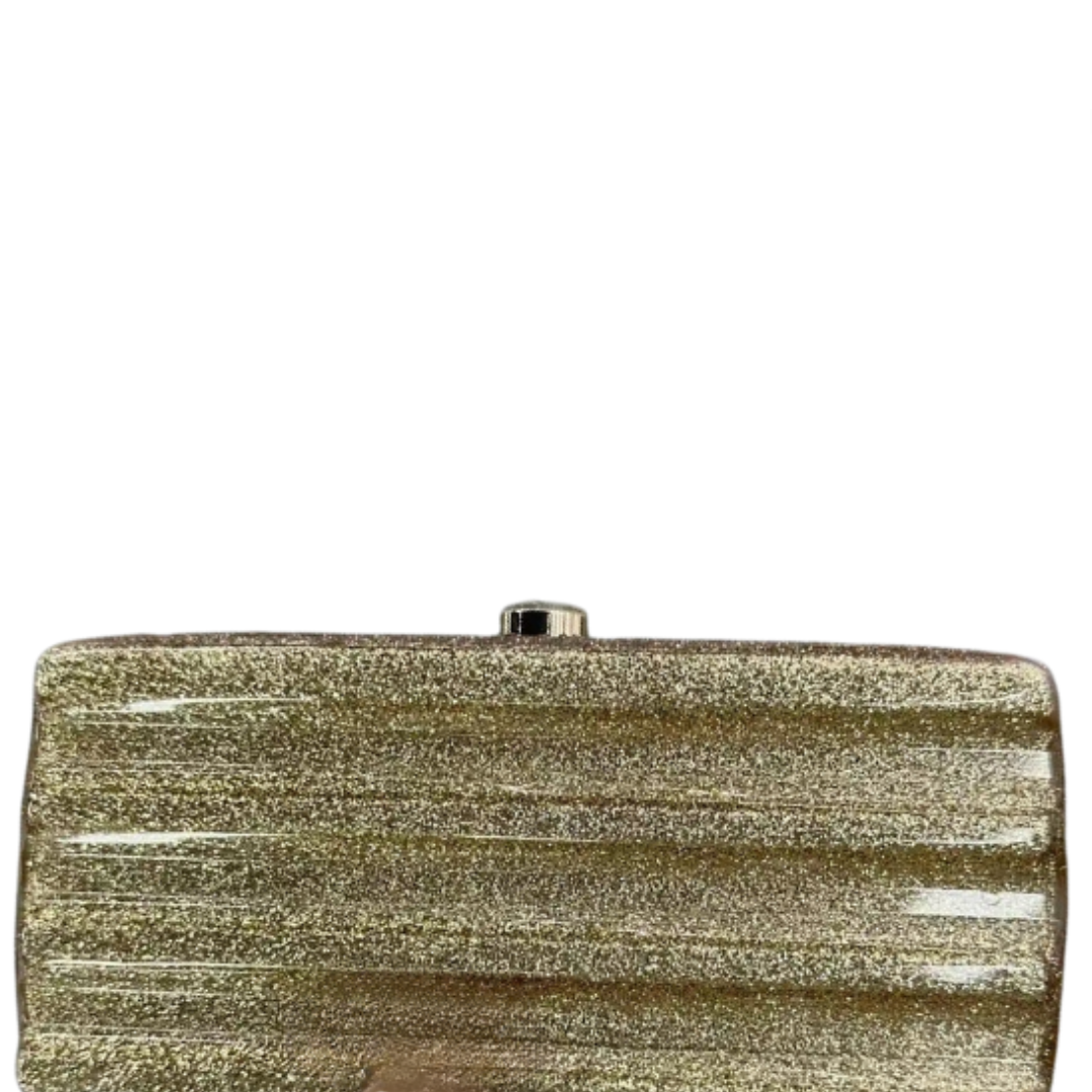 Glitter Acrylic Box Purse Shoulder Bag