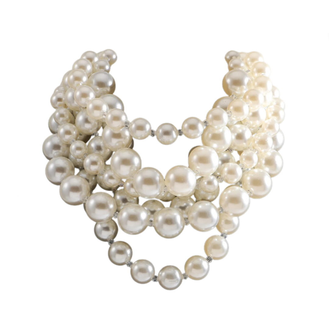 Pre Order:  Bohemian Handmade Beaded Multilayer Pearl Necklace